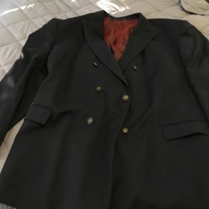 58 Long Navy Double Breasted sport coat